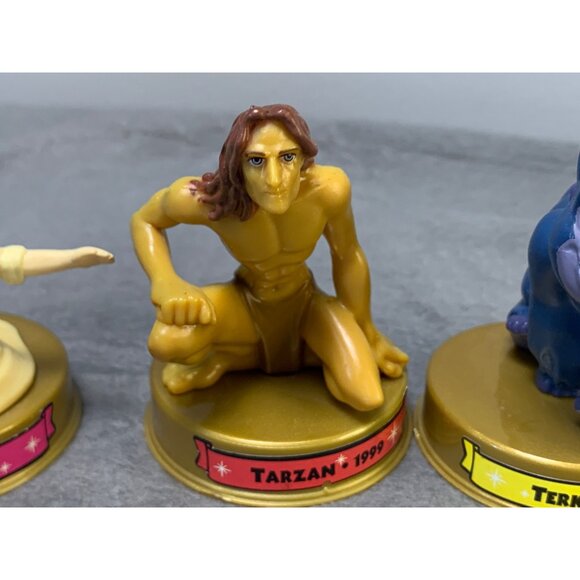 Vintage 2002 Disney Tarzan Figurine Set of 4 Characters From McDonalds 100 Years - Picture 3 of 12